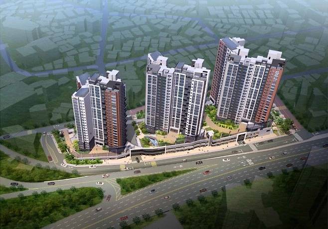 [‘호반써밋 개봉’ 조감도, 사진제공: 호반건설]