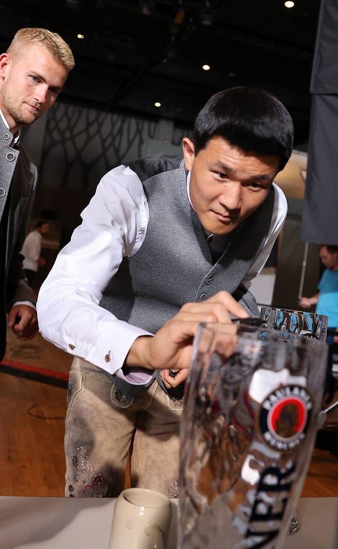 ▲ 옥토버페스트 행사에 참석한 김민재 ⓒ 바이에른 뮌헨