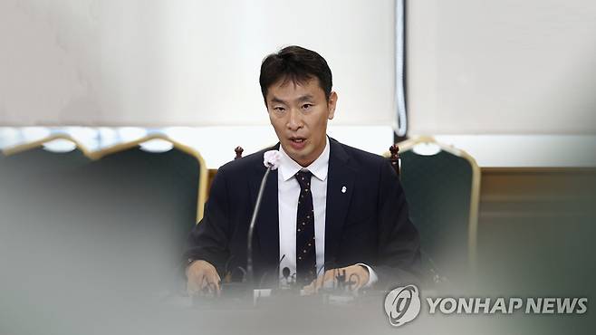 이복현 금감원장(CG) [연합뉴스TV 제공]