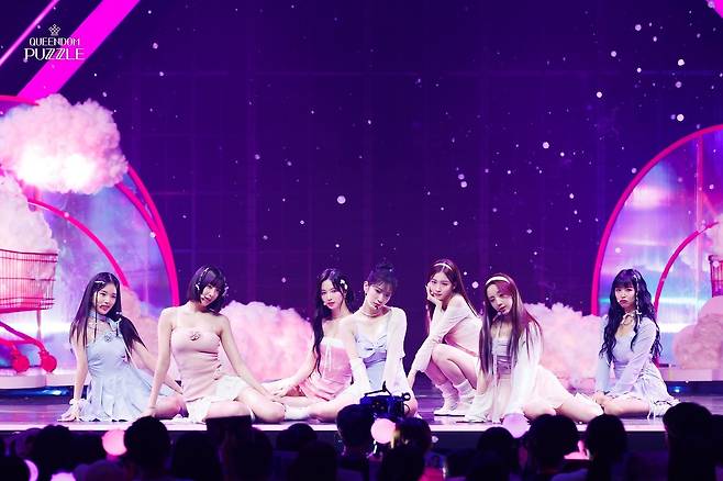 '퀸덤퍼즐' 무대/사진=엠넷 제공