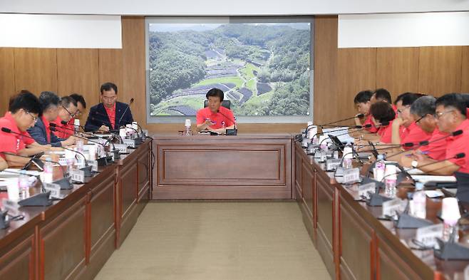 제41회 금산세계인삼축제 해외 관광객 유치 보고회. 금산군 제공