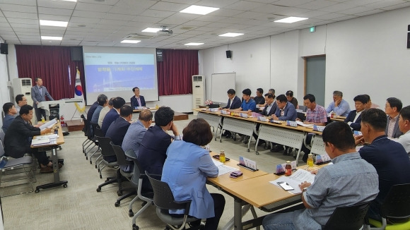 신안군 밭작물 기계화 간담회