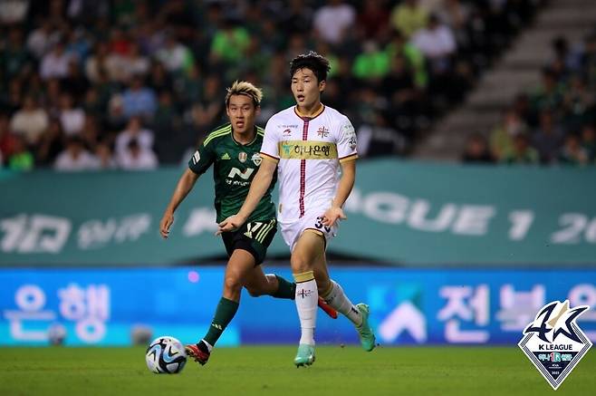 ▲ 전북 현대와 대전 하나시티즌이 28라운드에서 만났다. ⓒ한국프로축구연맹