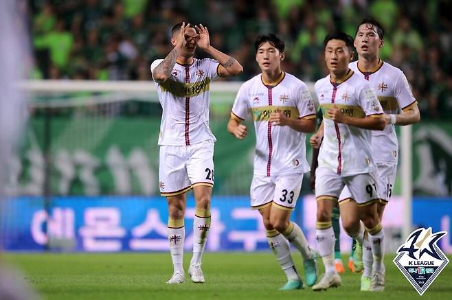 ▲ 전북 현대와 대전 하나시티즌이 28라운드에서 만났다. ⓒ한국프로축구연맹