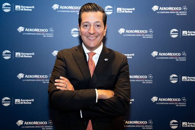 지안카를로 물리넬리 아에로멕시코 수석부회장 [아에로멕시코 제공. 재판매 및 DB 금지]