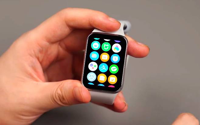 중국 샤오미가 공개한 스마트밴드 신작 ‘미 밴드8 프로’. [유튜브 ‘xiaomiui’]