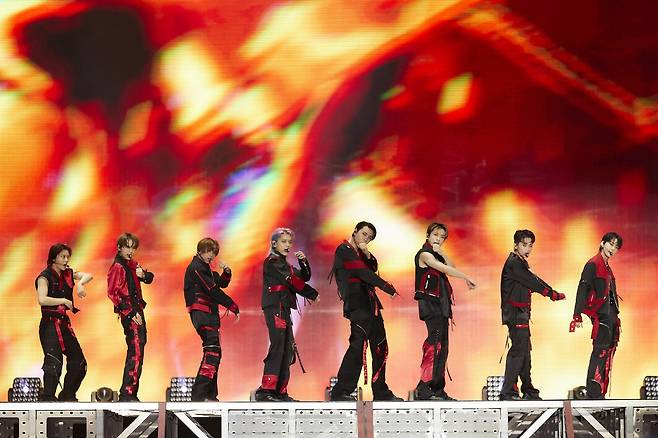 NCT NATION 공연 NCT 127 무대 이미지. 사진 제공=SM엔터테인먼트