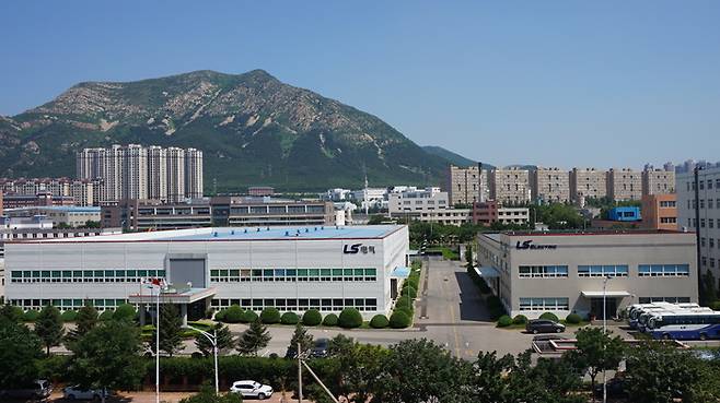 LS일렉트릭 중국 대련공장 전경. <LS일렉트릭>