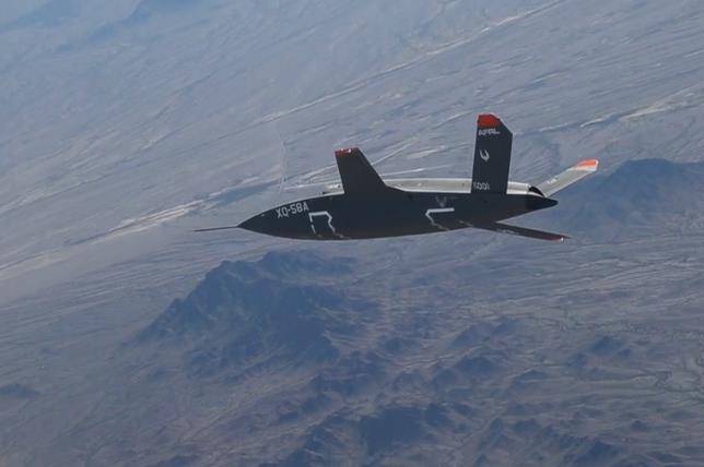 XQ-58A '발키리' [크라토스 방위안보 솔루션스 홈페이지 캡처. 재판매 및 DB 금지]