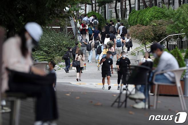 한 대학 캠퍼스의 모습. (사진은 기사 내용과 무관함) / 뉴스1 ⓒ News1 황기선 기자