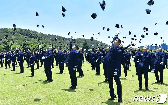 지난 5월31일 열린 공군 학사사관후보생 제150기 임관식. (공군 제공) 2023.5.31/뉴스1