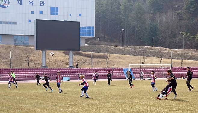 리틀k리그 전국유소년축구대회 [보은군 제공. 재판매 및 DB금지]