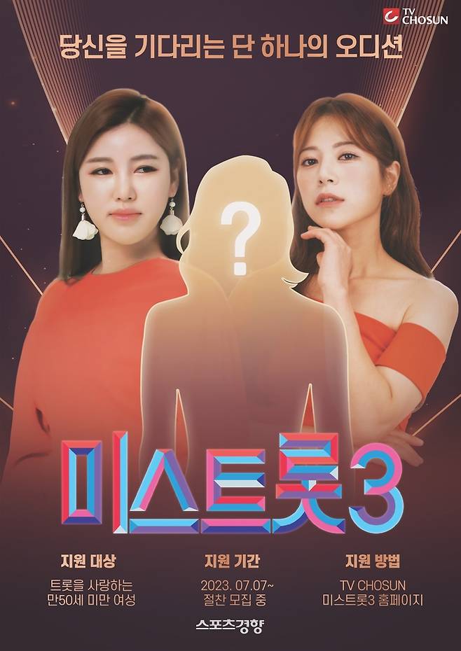 ‘미스트롯3’ 메인 포스터. TV조선 제공