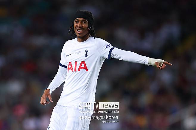 ▲ FC바르셀로나와 프리시즌 경기에서 18분을 뛴 스펜스.