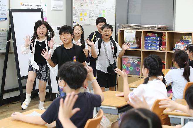 지난 28일 오전 대구 중구 대구초등학교 교실 모습. /뉴스1