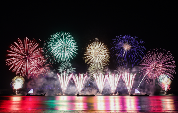 지난해 열린 부산불꽃축제의 한 장면. 부산시 제공