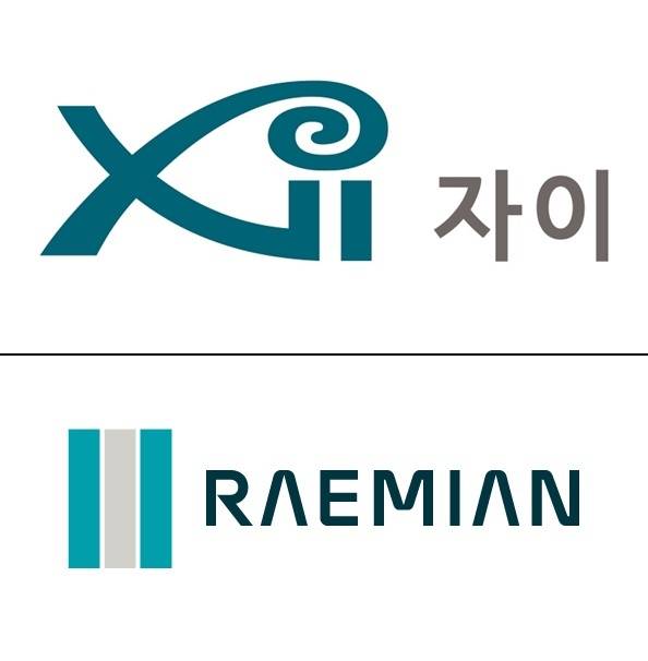 GS건설의 아파트 브랜드 '자이'(위)와 삼성물산 건설부문의 브랜드 '래미안'.