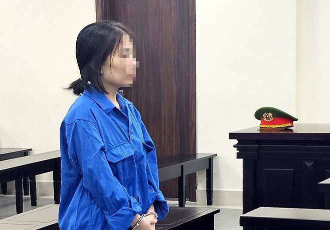 연인이 머물던 모텔에 불을 질러 임산부 1명이 숨지게 하고, 9명에게 큰 화상을 입힌 베트남 여성이 법정에서 사형 선고를 받았다. 출처:Danh Lam