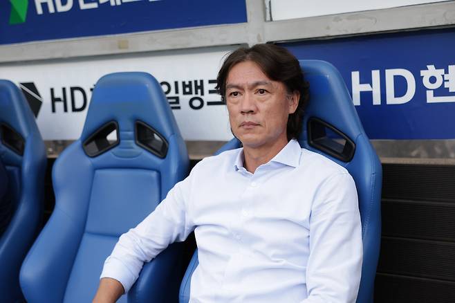 울산문수축구경기장/ K리그1/ 울산현대축구단 vs 광주FC/ 울산 홍명보 감독/ 사진 김정수