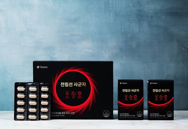 휴온스 전립선 건강기능식품 '사군자'[휴온스 제공]