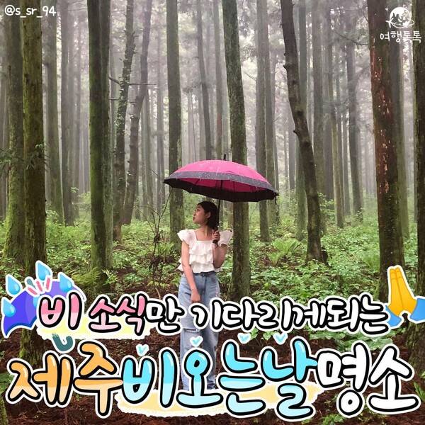 제주 비올때 가볼만한 곳 /&nbsp;@s_sr_94