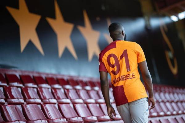 6일 갈라타사라이에 합류한 탕기 은돔벨레. 그는 등번호 91을 달았다. 사진=갈라타사라이 SNS