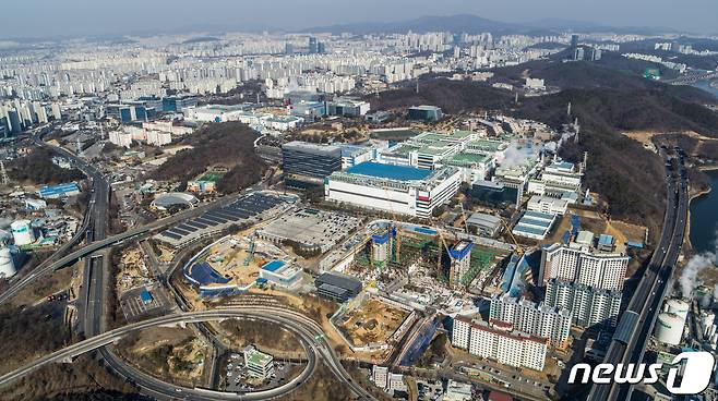 삼성전자 기흥캠퍼스 전경.(용인시 제공)