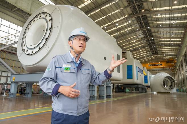 유경민 두산에너빌리티 파워서비스BG 풍력생산관리 팀장/사진제공=두산에너빌리티