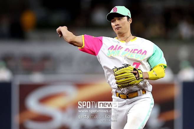 ▲ 올 시즌 내셔널리그 2루수 부문 골드글러브 유력 수상 후보인 김하성