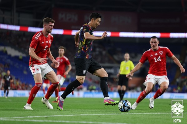 손흥민(한국 남자 축구대표팀). 대한축구협회 제공