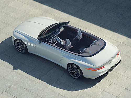 Genesis X Convertible Concept. [Courtesy of Hyundai Motor]