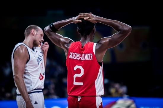 ‘SGA’ 샤이 길저스 알렉산더의 분전에도 캐나다는 첫 결승 꿈을 이루지 못했다. 사진=FIBA 제공