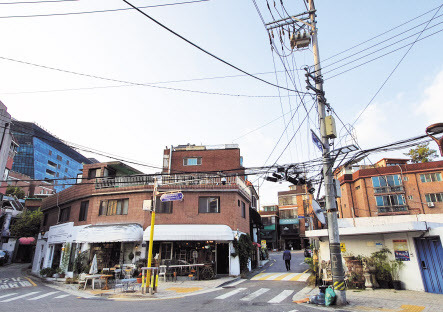 용산구청 뒤쪽으로 이어진 한남뉴타운 [헤럴드경제DB]