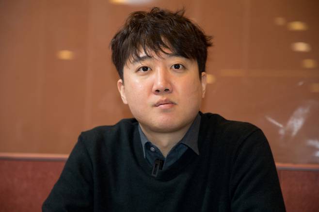 이준석 국민의힘 전 대표가 2월20일 시사저널과 인터뷰를 갖고 있다. ⓒ시사저널 이종현