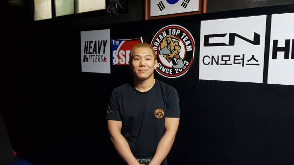 UFC 진출을 꿈구는 김상원. 이석무 기자