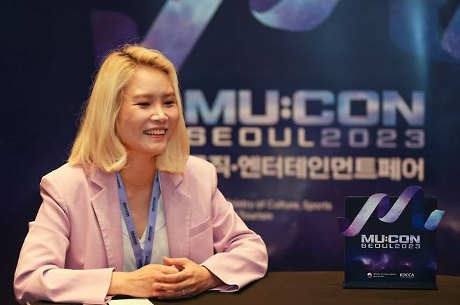 [서울=뉴시스] 조미쉘(미셸 조). (사진 = 한국콘텐츠진흥원 제공) 2023.09.11. photo@newsis.com *재판매 및 DB 금지