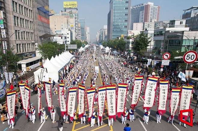 올해 27회를 맞는 '부평풍물대축제'가 오는 22~24일 부평대로 곳곳에서 펼쳐진다. [사진 제공=인천 부평구]