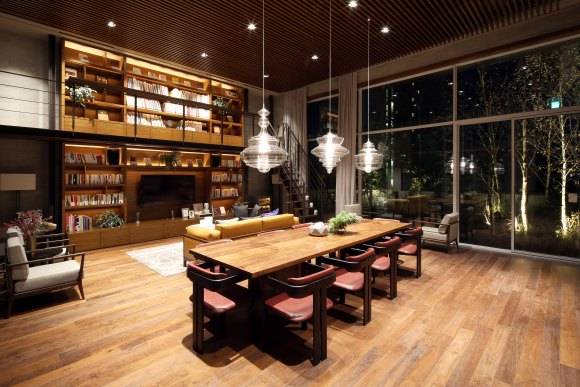 준오아카데미에 마련된 '윤선의 숲'. /사진=준오헤어