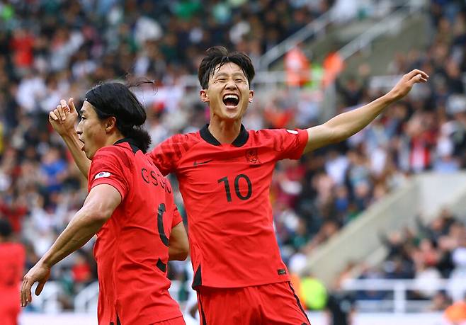 ▲ 손흥민의 활약과 조규성의 결승골로 사우디아라비아에 승리한 축구대표팀. ⓒ연합뉴스/REUTERS