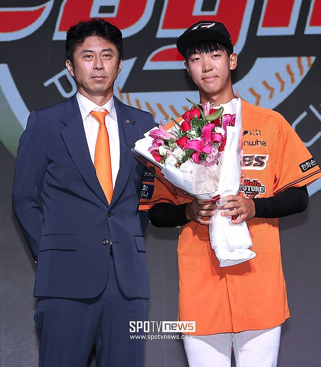 ▲ 한화 손혁 단장 황준서 ⓒ곽혜미 기자