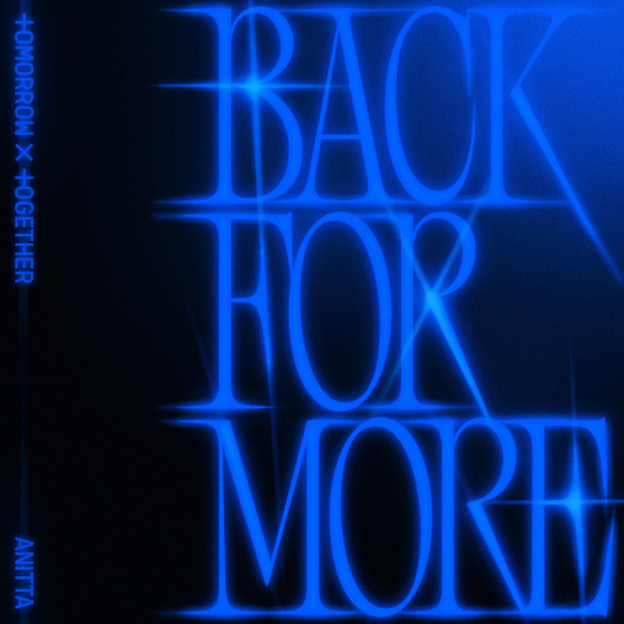 투모로우바이투게더 '백 포 모어(Back for More) (with Anitta)' 디지털 커버