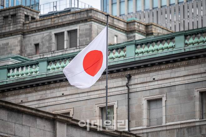 일본 도쿄의 일본은행 전경. (사진=AFP)