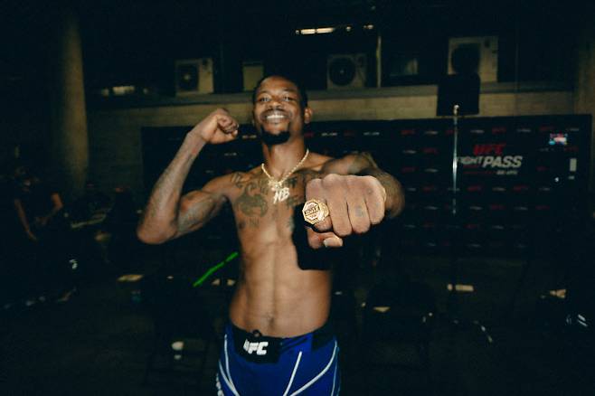 UFC 웰터급 파이터 케빈 홀랜드. 사진=UFC