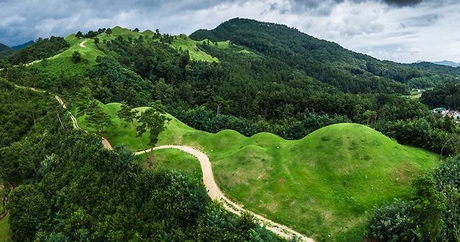 [서울=뉴시스] 경북 고령 지산동 고분군 (사진=문화재청 제공) 2023.09.17. photo@newsis.com  *재판매 및 DB 금지