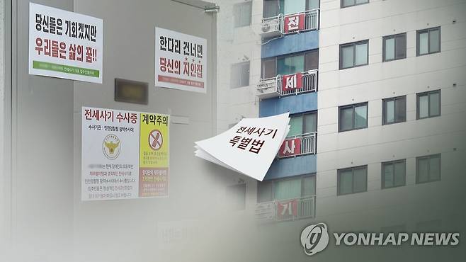 전세사기 특별법 시행 한달…"기준 까다로워" (CG) [연합뉴스TV 제공]