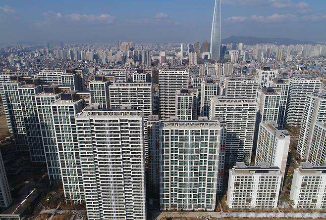 2018년 11월 14일 서울 송파구 헬리오시티의 모습. /조선DB