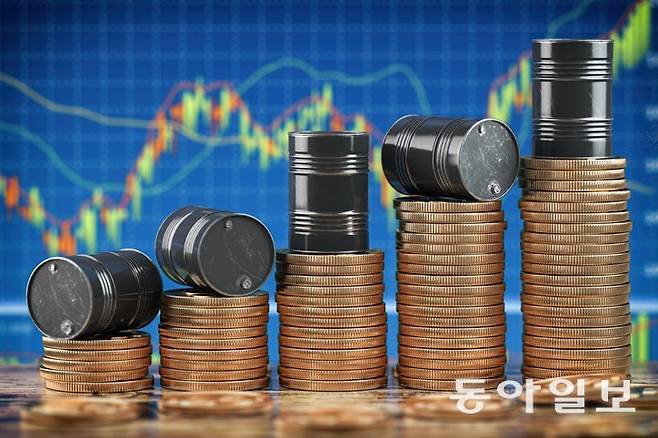 어느덧 국제 유가 100달러가 코앞에! 게티이미지&nbsp;