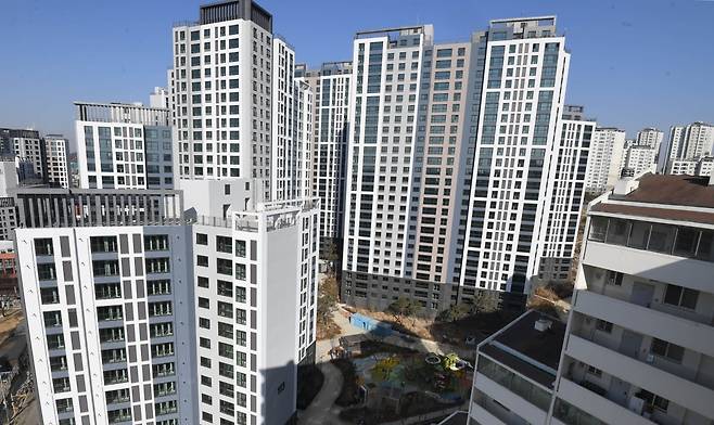 마포구 염리동 '마포프레스티지자이' 전경. 사진=한경DB