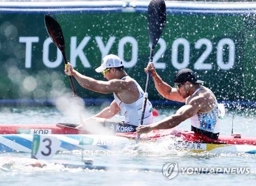 2021년에 열린 2020 도쿄 올림픽에 출전한 조광희 [연합뉴스 자료사진. 재판매 및 DB금지]