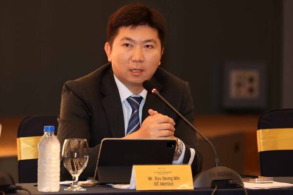 평창아시아탁구선수권대회 조직위원장이자 유승민 올림픽위원회(IOC)위원. 사진┃대한탁구협회